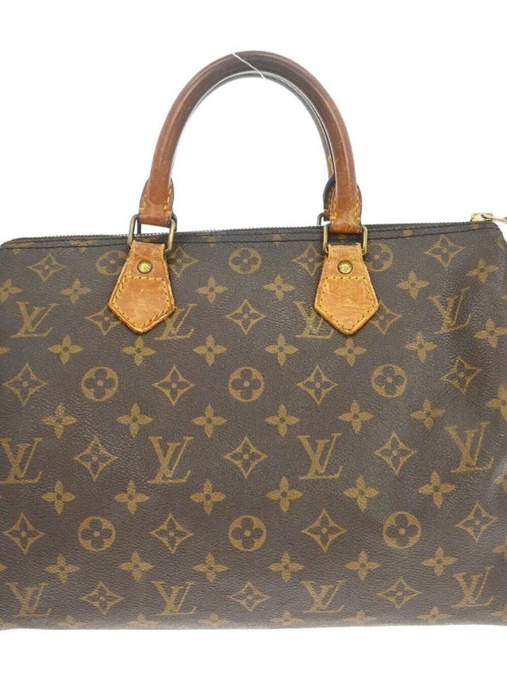 LOUIS VUITTON SPEEDY 30 HANDBAG MONOGRAM CANVAS M41526 VI8912 YQ08561